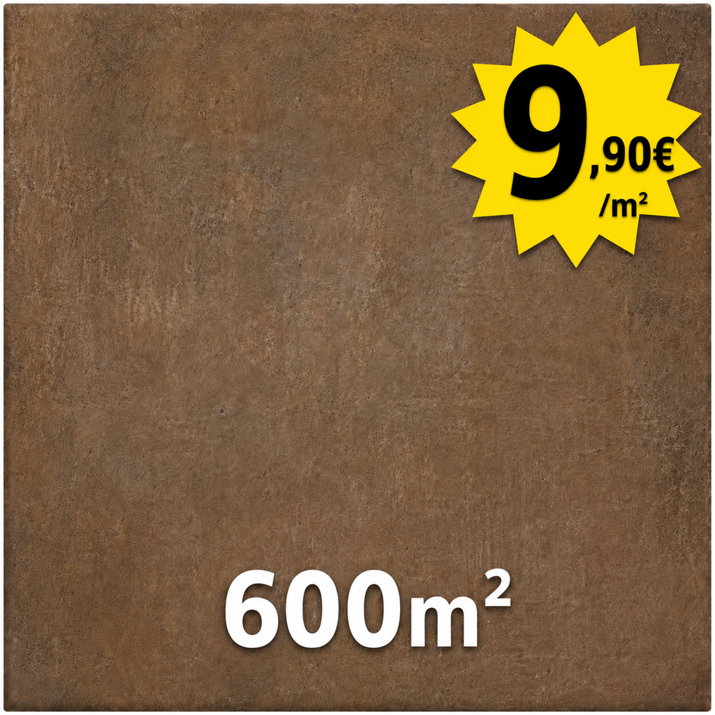 Lot 60x60 extérieur marron